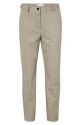 Yaya soft herringbone trousers beige melange