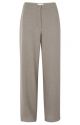 Yaya high waist wide leg pantalon fungi brown