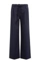 YAYA Geweven broek met strikkoord navy blazer blue