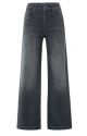 YAYA Jeans met wijde pijpen (L32) grey denim