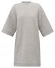YAYA Sweat dress soft grey melange