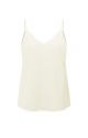 YAYA Singlet met kantdetails off white