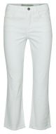 Yaya denim kick flare 7/8 length egret off white