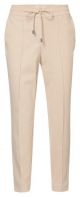 Yaya jersey jogging trousers cotton blend fog sand