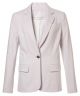 Yaya jersey fitted blazer cotton blend lilac hint