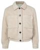 Yaya teddy jacket with big pockets sesame sand