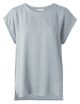 Yaya fabric mix top quarry mid blue