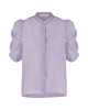Aaiko taciana stripe blouses amethyst paars