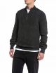 Replay uk2502 g22454d knit trui special dyed black