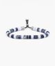 Pig & hen brontide 6mm adjustable Aomori | Silver
