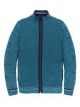 Cast Iron zip jacket cotton mouline slub l.blue