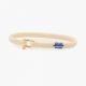 Pig & hen frankys armband ivory | gold