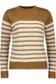 Modstrom jasta o-neck knit sweater golden brown