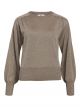 Object objelbur l/s knit pullover fossi gold lurex