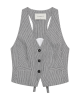 Copenhage Muse cmemily waitcoat bright white black