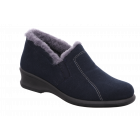 Rohde 2516-50 Pantoffel Lamsvel gevoerd Blauw