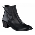 Paul Green enkellaars 9025-064 Zwart CalfsLeder