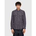 Diesel s-east-long chk camicia overhemd 9xx