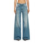 Diesel d-akemi jeans 09m58 blauw