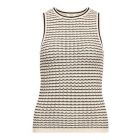 Object objester pattern tank top sandshell