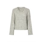 Modstrom kurtisMD v-neck grey melange