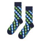 Happy Socks Big Dot Shade Blue Sock
