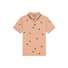 Kultivate polo pink sun peach nougat