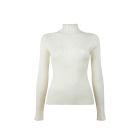 Aaiko vida ruffle sweater les blancs