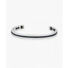Pig & hen navarch 9mm armband navy | silver