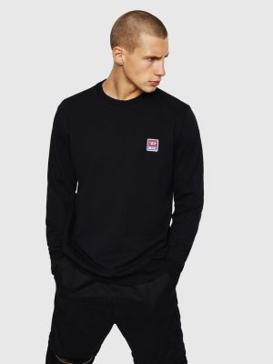 Diesel s-gir-div-p felpa sweater black