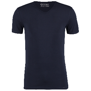 Garage tshirt v-neck body fit s/sl navy