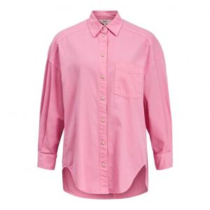 Object objdaniella denim shirt begonia pink