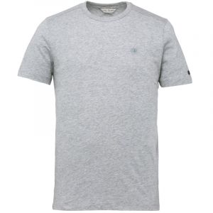 Cast Iron r-neck t-shirt cotton slub grey melee