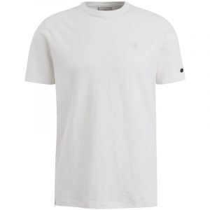 Cast Iron s/s r-neck organic t-shirt snow white