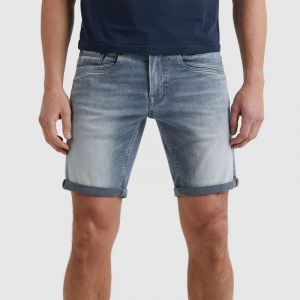 PME Legend skyrak denim shorts soft grey blue