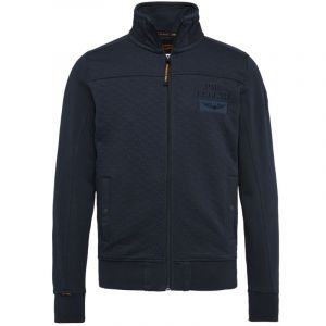 PME Legend zip jacket jacquard interlock sweat sky
