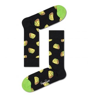 Happy Socks Taco To Go Sock Black