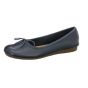 Clarks Freckle leder Blauw/Grijs