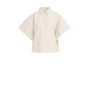 YAYA Blouse met mouwdetail cloud creme white