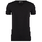 Garage tshirt v-neck body fit s/sl zwart
