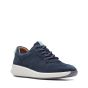 Clarks Un Rio Sprint Sneaker Navy Nubuck