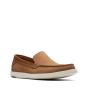 Clarks Bratton Loafer Dark Tan Nubuck