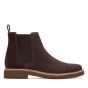 Clarks Clarkdale Easy Dark Brown Suede