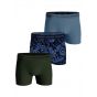 Bjorn Borg cotton stretch boxer 3p groen grijs bl