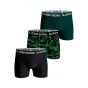 Bjorn Borg cotton stretch boxer 3p groen zwart gr