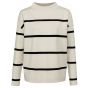 Yaya sweater with stripes l/s french oak dessin
