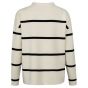 Yaya sweater with stripes l/s french oak dessin