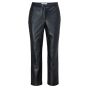 Yaya faux leather trousers high waist 7/8 black