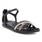 Ecco 209213 Simpel Flat Sandal Zwartcomb