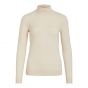 Object objthess l/s rollneck knit pullover sand